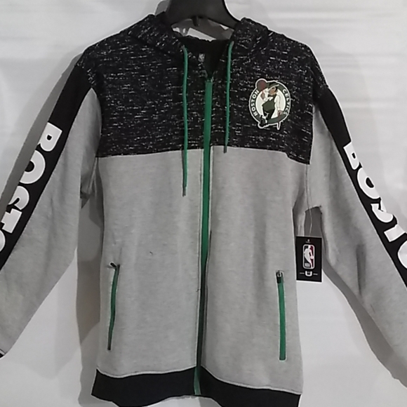 NBA Other - NBA Boston Celtics Zip Front Hoodie Size M NWT